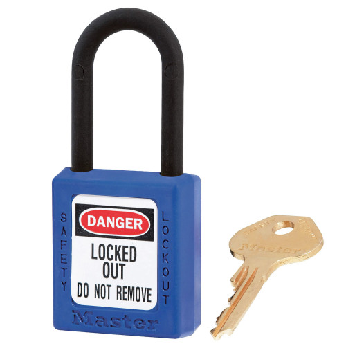 Master Lock 406BLU, Dielectric keyed-differently padlock Master Lock 406BLU, Dielectric keyed-differently padlock