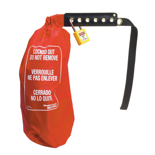 Master Lock 453L Oversized lock bag for hoist sockets and controls Master Lock 453L Oversized lock bag for hoist sockets and controls