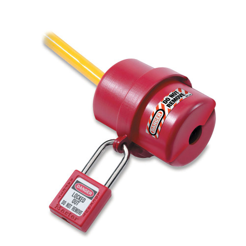 Master Lock 487 Rotary Locking Device for Electrical Outlets (120-240V)