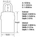 Master Lock 4401LHEC Lucchetto Bluetooth per Esterni (Arco Lungo) Master Lock 4401LHEC Lucchetto Bluetooth per Esterni (Arco Lungo)