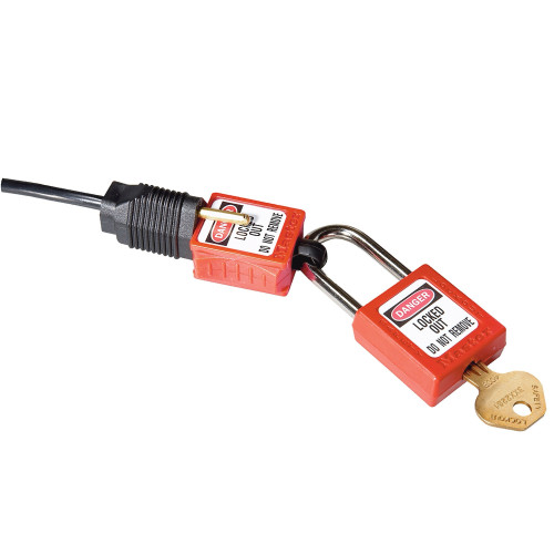 Master Lock S2005 Compact lockout device for socket pins (110-120V) Master Lock S2005 Compact lockout device for socket pins (110-120V)