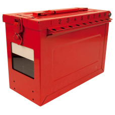 Master Lock S602 Stainless steel group lockout box (Tall size)