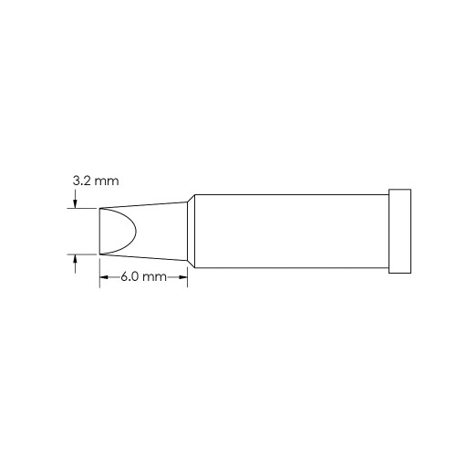 Metcal GT4-CH0032P Chisel Tip (GT4) Metcal GT4-CH0032P Chisel Tip (GT4)