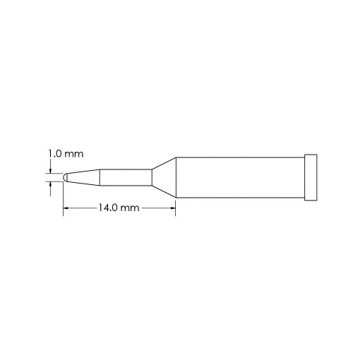 Metcal GT4-CN0010A Conical Tip (GT4) Metcal GT4-CN0010A Conical Tip (GT4)