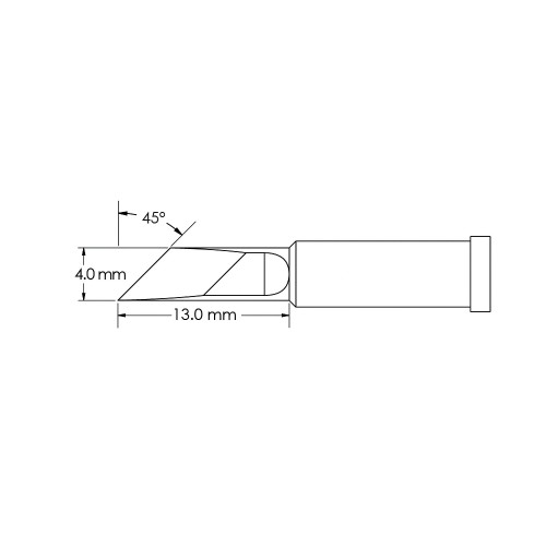 Metcal GT4-KN0040P Tip Metcal GT4-KN0040P Tip