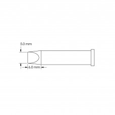 Metcal GT6-CH0050P Chisel Tip (GT6)