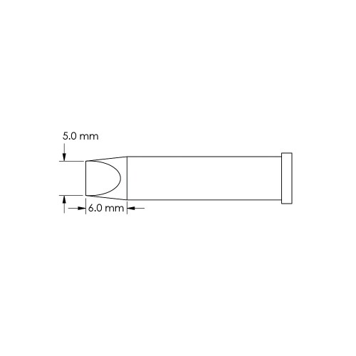 Metcal GT6-CH0050P Chisel Tip (GT6) Metcal GT6-CH0050P Chisel Tip (GT6)