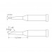 Metcal GT6-HF6015S Hoof Tip (GT6) Metcal GT6-HF6015S Hoof Tip (GT6)