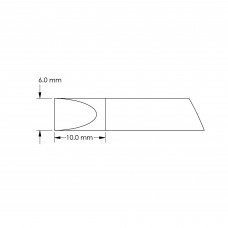 Metcal GTC-CH0060S Chisel Cartridge (GTC)