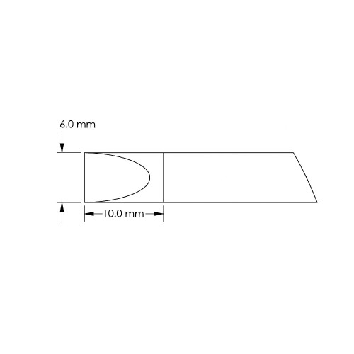 Metcal GTC-CH0060S Chisel Cartridge (GTC) Metcal GTC-CH0060S Chisel Cartridge (GTC)