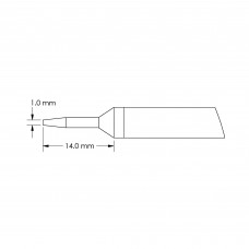 Metcal GTC-CN0010A Conical Cartridge (GTC)