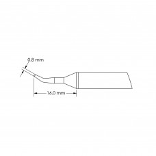 Metcal GTC-CN1608R Conical Cartridge (GTC)