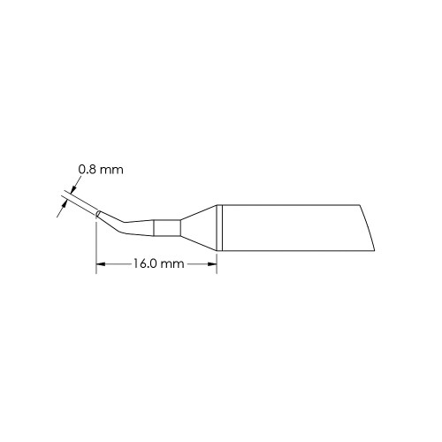 Metcal GTC-CN1608R Conical Cartridge (GTC) Metcal GTC-CN1608R Conical Cartridge (GTC)