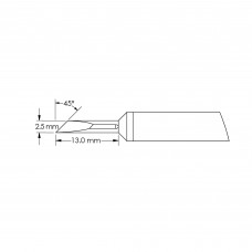 Metcal GTC-KN0025P Knife Rework Cartridge (GTC)