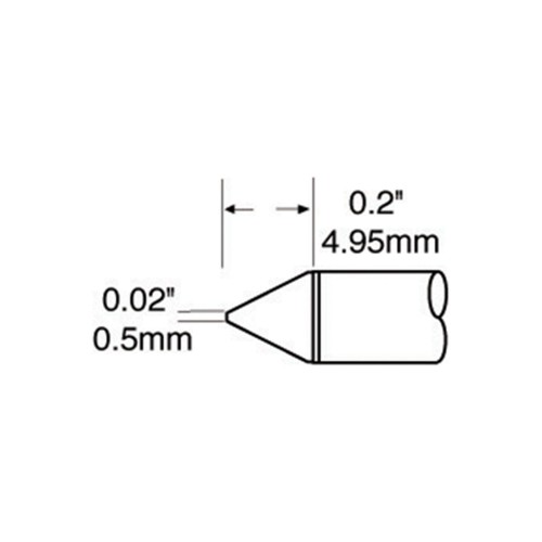 Metcal STP-CN05 CFV Soldering Rework Tip Metcal STP-CN05 CFV Soldering Rework Tip
