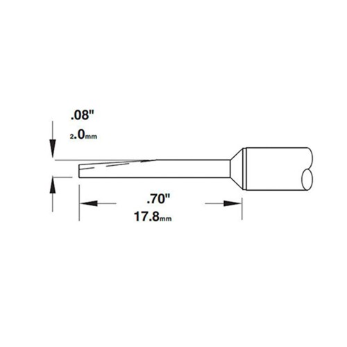 Metcal STTC-083 Chisel (STTC) Metcal STTC-083 Chisel (STTC)