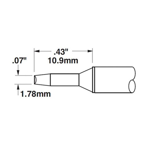 Metcal STTC-104 Chisel (STTC) Metcal STTC-104 Chisel (STTC)