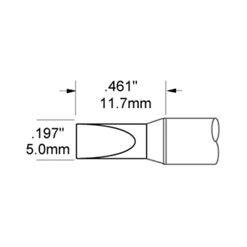 Metcal STV-CH50AR Solder Tip Metcal STV-CH50AR Solder Tip
