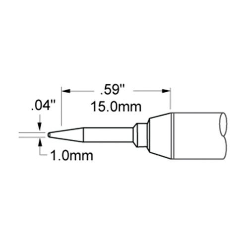 Metcal STV-CNL10AR Solder Tip Metcal STV-CNL10AR Solder Tip