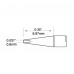 Metcal UFC-7CH9008S Cartuccia di saldatura UltraFine UFC, a taglio (Chisel), 0,8 mm x 9,0 mm, serie 700 Metcal UFC-7CH9008S Cartuccia di saldatura UltraFine UFC, a taglio (Chisel), 0,8 mm x 9,0 mm, serie 700