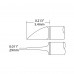 Metcal UFT-6PW2954C Cartuccia a pinzetta UltraFine UFT, a cuneo (Power Wedge), 0,29 mm x 5,4 mm (coppia), serie 600 Metcal UFT-6PW2954C Cartuccia a pinzetta UltraFine UFT, a cuneo (Power Wedge), 0,29 mm x 5,4 mm (coppia), serie 600