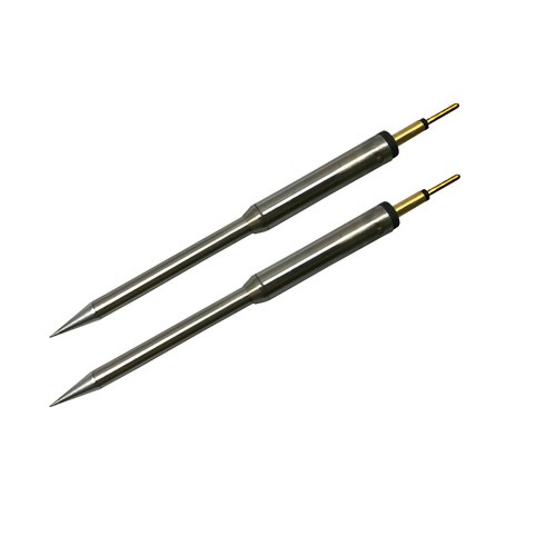 Metcal UFT-7CN8004S Cartuccia a pinzetta UltraFine UFT, conica (Conical), 0,4 mm x 8,0 mm (coppia), serie 700 Metcal UFT-7CN8004S Cartuccia a pinzetta UltraFine UFT, conica (Conical), 0,4 mm x 8,0 mm (coppia), serie 700