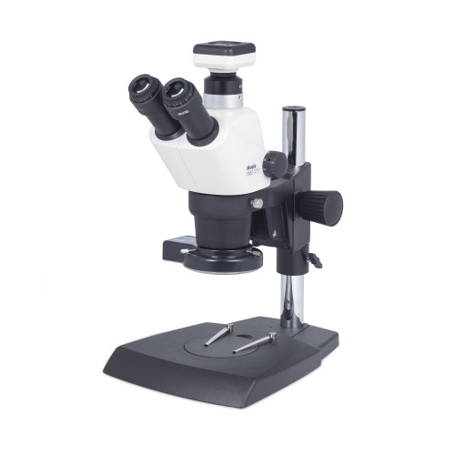 Motic Trinocular stereo microscope SMZ-171 with LED lighting and 3MP digital camera Motic Trinocular stereo microscope SMZ-171 with LED lighting and 3MP digital camera