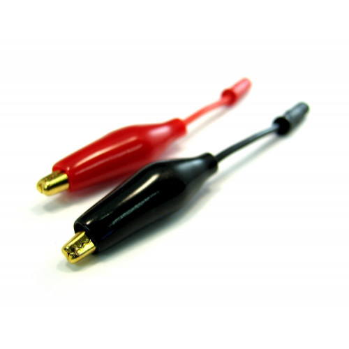 Peak Electronic CRC01M Gold plated Red/Black alligators for LCR (2mm connectors)