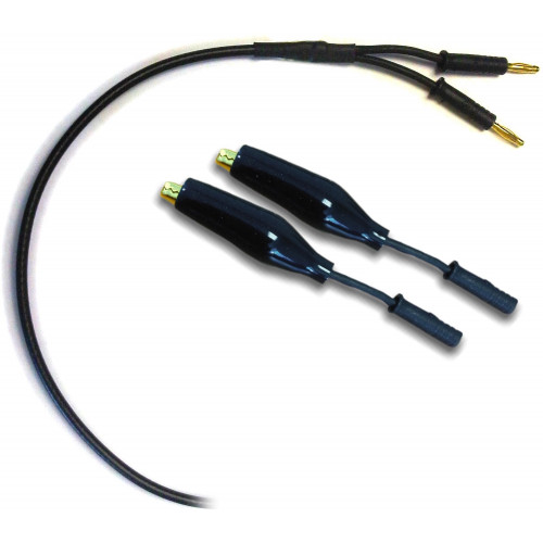Peak Electronic ELSM Replacement ESR Lead Set with 2mm connectors and gold alligators