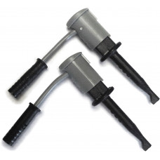 Peak Electronic ESRLHP2 Black hook probe pair for ESR (2mm connectors)