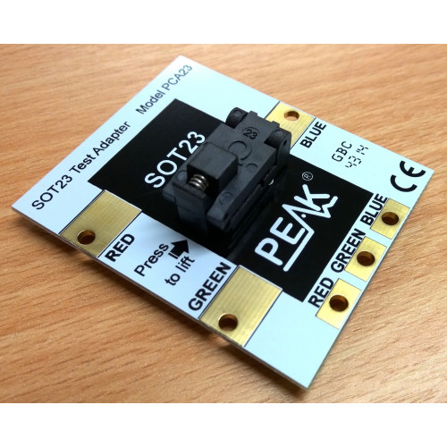 Peak Electronic PCA23 Adattatore per test SOT23 Peak Electronic PCA23 Adattatore per test SOT23