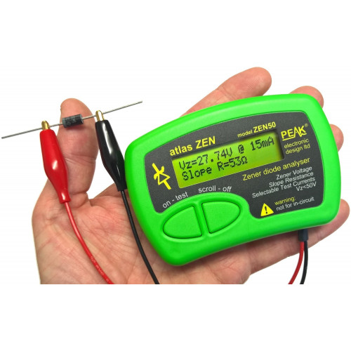Peak Electronic ZEN50 Atlas ZEN - Zener Diode Analyser 0-50V