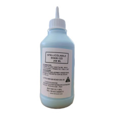 Solder mask with ammonia, blue color, bottle 250 ml