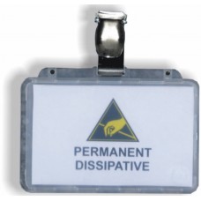 7807901 Porta badge ESD rigido con clip