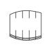 BF000536-F Motor filter for portable ESD vacuum cleaner