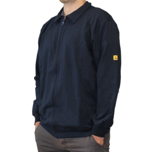 ESD sweatshirt dark blue BF000724B size XXL