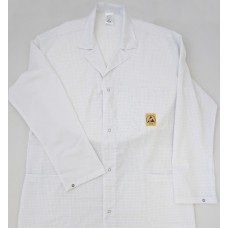BF000803-L Camice ESD in cotone bianco tg L