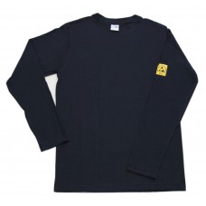 BF000964-S ESD T-shirt long sleeves, blue navy