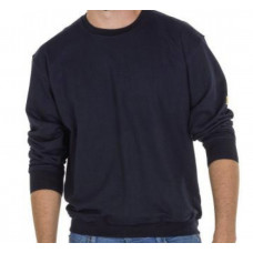 ESD Sweatshirt unisex blu navy BF001062 size 3XL