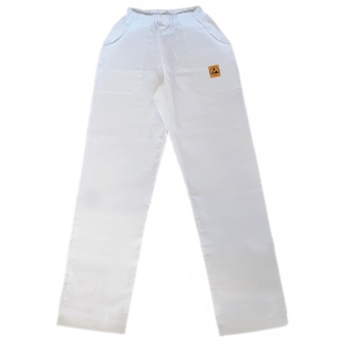ESD trousers white BF001600