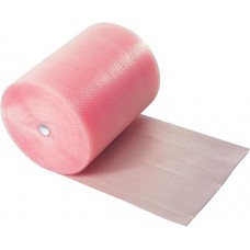 3150.2L.1200 Dissipative Pink Bubble Wrap, roll 100mt. x 1200mm