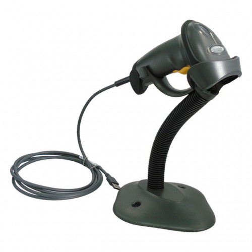 LS2208 scanner 1D High performance Zebra with USB cable and stand LS2208 scanner 1D High performance Zebra with USB cable and stand