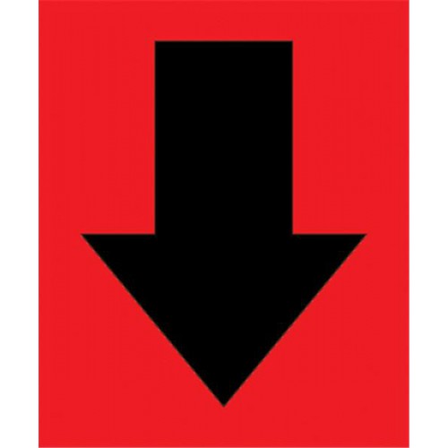 BF000185R Marking arrows for labeling imperfections and defective parts, red colours, 7.6x6.3mm BF000185R Marking arrows for labeling imperfections and defective parts, red colours, 7.6x6.3mm
