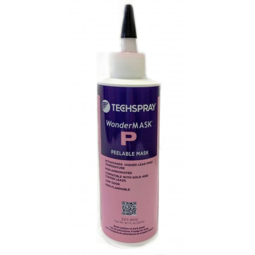Techspray 2211-8SQ WonderMASK P Peelable Solder Mask 237ml Techspray 2211-8SQ WonderMASK P Peelable Solder Mask 237ml