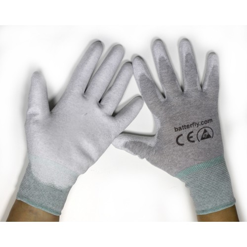 BF000073L ESD Gloves with anti-slip palm size 8/M BF000073L ESD Gloves with anti-slip palm size 8/M