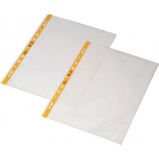 BF000076 Document protectors A4 ESD, one side open, with perforations