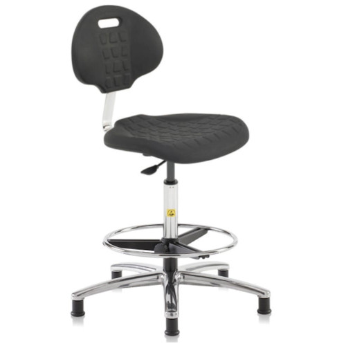BF000505AESD High ESD chair made polyurethane foam included foot ring and glides BF000505AESD High ESD chair made polyurethane foam included foot ring and glides