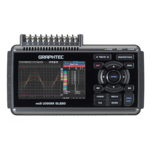 Graphtec GL220 10-channel handy-type logger Graphtec GL220 10-channel handy-type logger