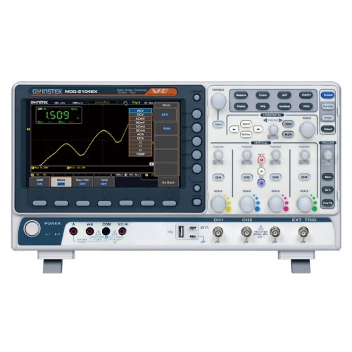 GW Instek MDO-2204EX 200MHz 4ch Multi Domain Oscilloscope GW Instek MDO-2204EX 200MHz 4ch Multi Domain Oscilloscope