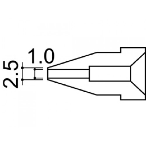 HAKKO A1005 Nozzle/1.0mm for 802, 808, 809, 807, 817 HAKKO A1005 Nozzle/1.0mm for 802, 808, 809, 807, 817